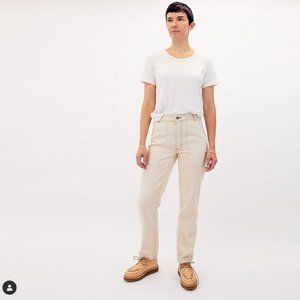 Judi Rosen Unisex Trouser - White